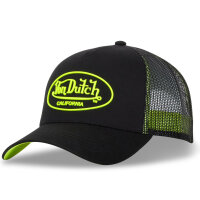Von Dutch Originals Trucker Cap - FLUO RUBBER Patch