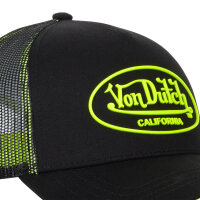 Von Dutch Originals Trucker Cap - FLUO RUBBER Patch