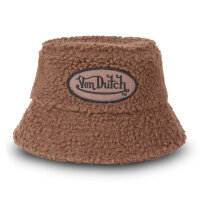 Von Dutch Originals Bucket Hat - FUR Brown