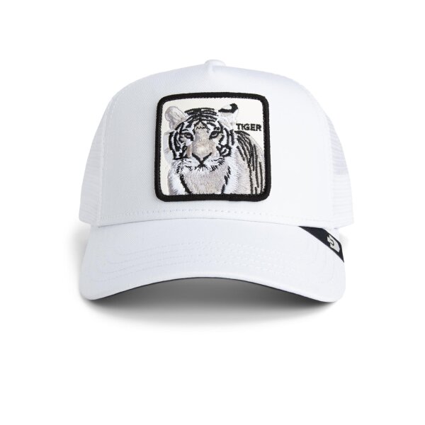 Goorin Bros. Trucker Mesh Cap Tiger BLANK White