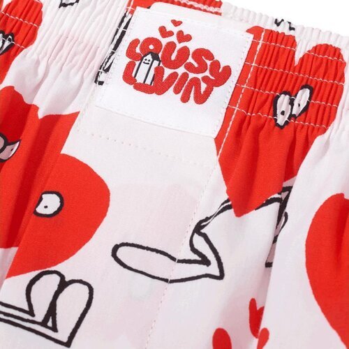 Lousy Livin Boxershorts Valentines White XS