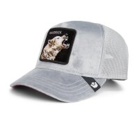 Goorin Bros. Trucker Cap Velour Wolf GLOSS Gray