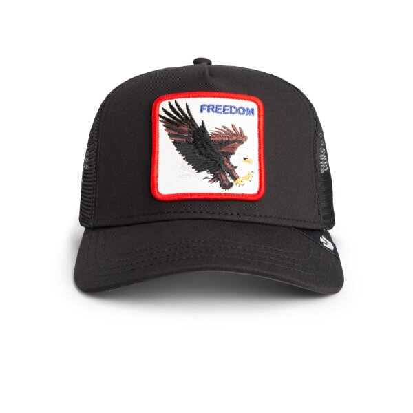 Goorin Bros. Freedom Eagle Trucker Cap VOID Black