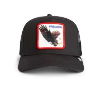 Goorin Bros. Freedom Eagle Trucker Cap VOID Black