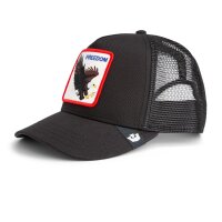 Goorin Bros. Freedom Eagle Trucker Cap VOID Black
