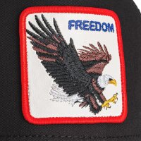 Goorin Bros. Freedom Eagle Trucker Cap VOID Black