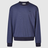 Cleptomanicx Boxy Crewneck Ligull Mini Stripe
