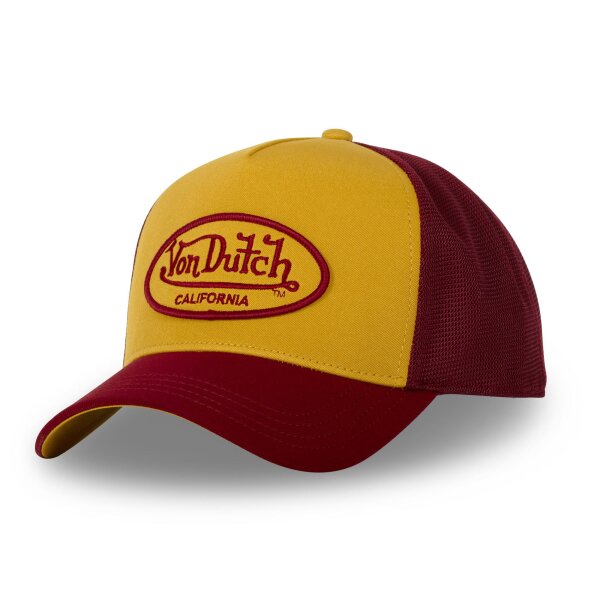 Von Dutch Originals Trucker Snapback Cap - CLASSIC California Logo