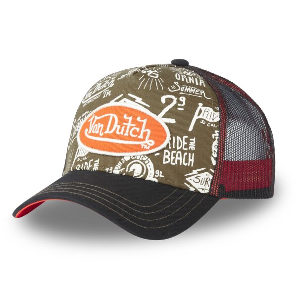 Von Dutch Originals Trucker Cap - PATTERN Snapback