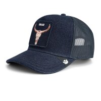 Goorin Bros. Denim Dead Trucker Cap Dark Denim