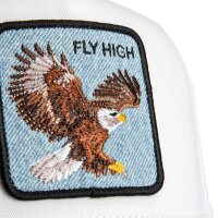 Goorin Bros. Denim Fly High Trucker Cap Light Denim