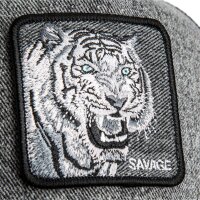 Goorin Bros. Denim Savage Trucker Cap Gray Denim