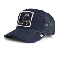 Goorin Bros. Denim Stallion Trucker Cap Dark Denim