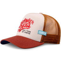 Coastal HFT Surfing S..... Trucker Cap Khaki/Weed