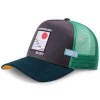 Coastal HFT Go Left Trucker Cap Charcoal/Green