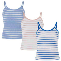 Urban Classics Kids Girls Striped Rib Basic Top