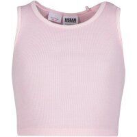 Urban Classics Kids Girls Washed Rib Jersey Cropped Shirt