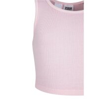 Urban Classics Kids Girls Washed Rib Jersey Cropped Shirt