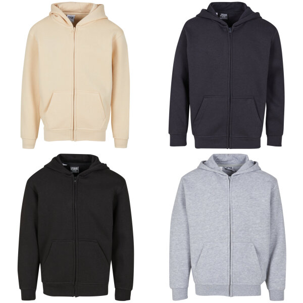 Urban Classics Kids Basic Essential Zip Hoody