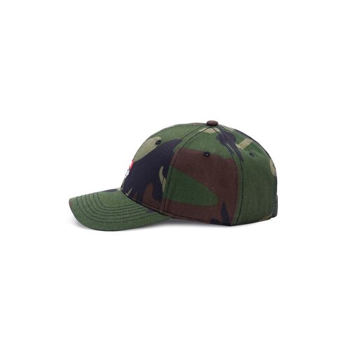 Cayler & Sons C&S WL Trust Curved Cap  woodland/red