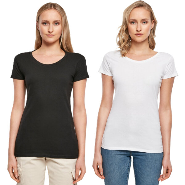 Build Your Brand Ladies Merch T-Shirt 3-Pack