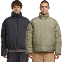 Build Your Brand Oversized Puffer Jacket