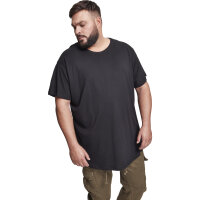 Urban Classics Shaped Long Tee black 5XL