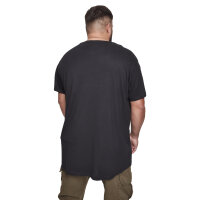 Urban Classics Shaped Long Tee black 5XL