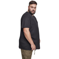 Urban Classics Shaped Long Tee black 5XL