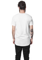 Urban Classics Shaped Long Tee white 5XL