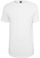 Urban Classics Shaped Long Tee white 5XL