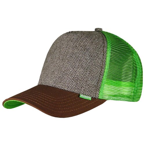 Djinns HFT Trucker Cap Tweed Combo Brown