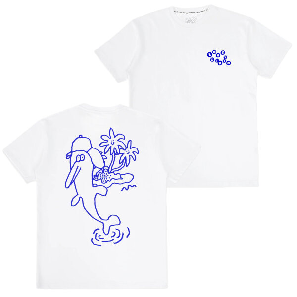 Lousy Livin Boxy Tee Dolphin