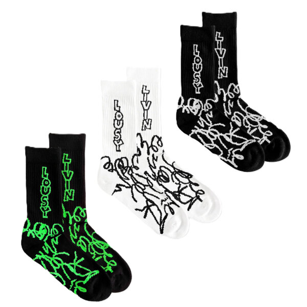 Lousy Livin Socks 3er Pack "Lou Socks"