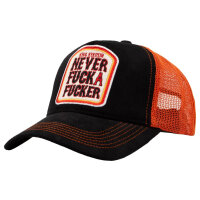 King Kerosin Herren Trucker Cap "Never Fuck a...