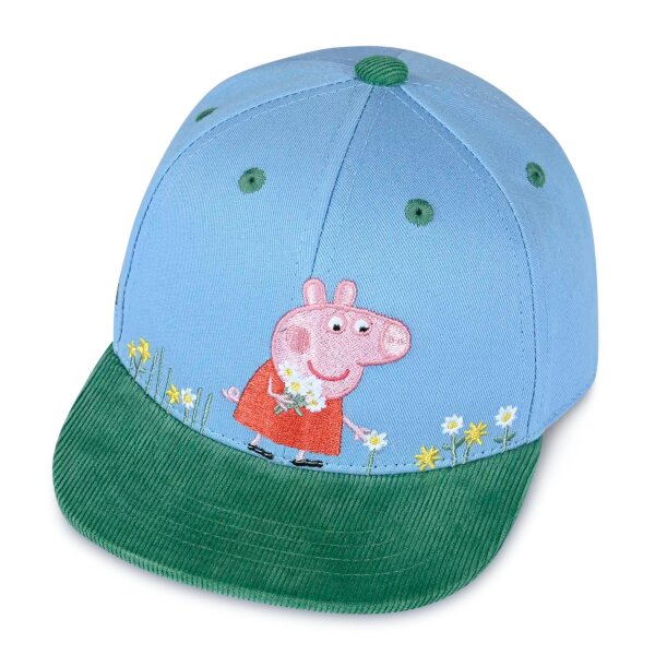 koaa - Peppa Wutz "Frühling" - Snapback Cap blue/green