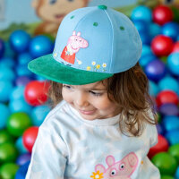 koaa - Peppa Wutz "Frühling" - Snapback Cap blue/green