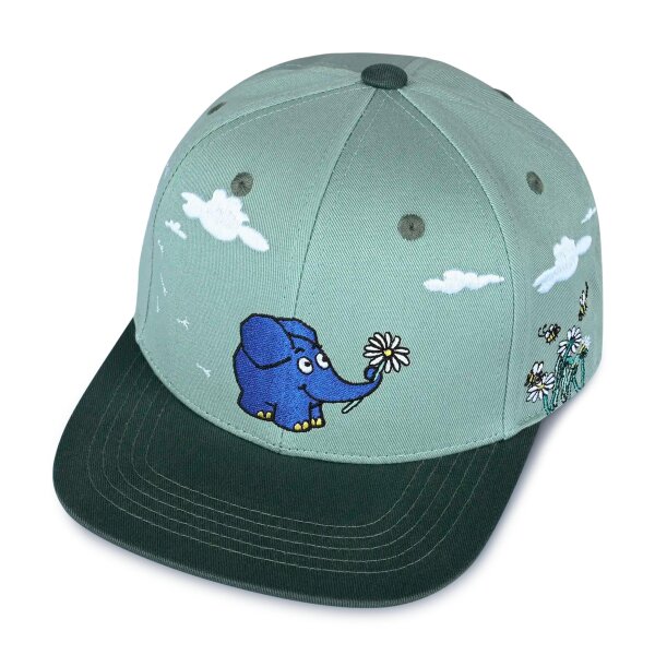 koaa - Der Elefant "Frühling" - Snapback Cap green