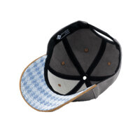 Bavarian Caps Cap "Schafkopf" - grau (Curved) one size