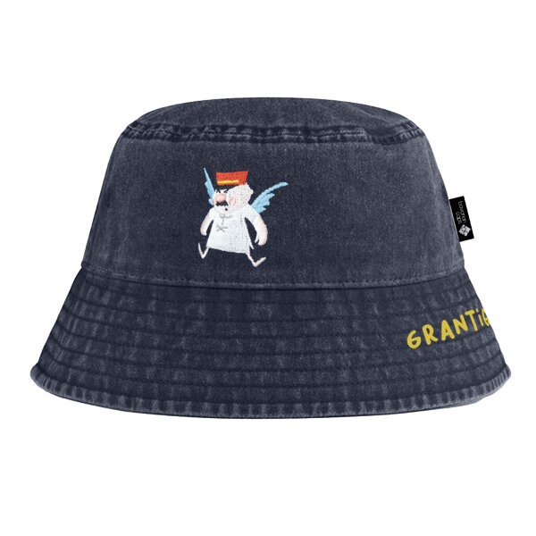 Bavarian Caps Bucket Hat "Grantler Klub: Aloisius" - dunkelblau one size