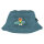 Bavarian Caps Bucket Hat "Pumuckl surft" - ozeanblau one size