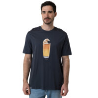 Bavarian Caps T-Shirt "Bierwelle" - schwarz