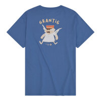 Bavarian Caps T-Shirt "Grantler Klub: Aloisius" - blau
