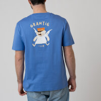 Bavarian Caps T-Shirt "Grantler Klub: Aloisius" - blau
