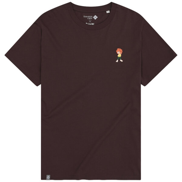 Bavarian Caps T-Shirt "Pumuckl Grantig" - schwarz