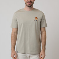 Bavarian Caps T-Shirt "Pumuckl lacht" - sand