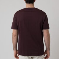 Bavarian Caps T-Shirt "Pumuckl Edelweiß" - dunkelrot