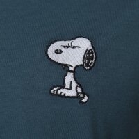 Bavarian Caps T-Shirt "Grantler Klub: Snoopy" - blaugrau