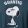 Bavarian Caps T-Shirt "Grantler Klub: Snoopy" - blaugrau