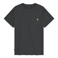 Bavarian Caps T-Shirt "Peanuts: Ned mit mir" - dunkelgrau